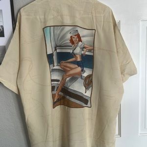 Tori Richard RARE button down short sleeved shirt